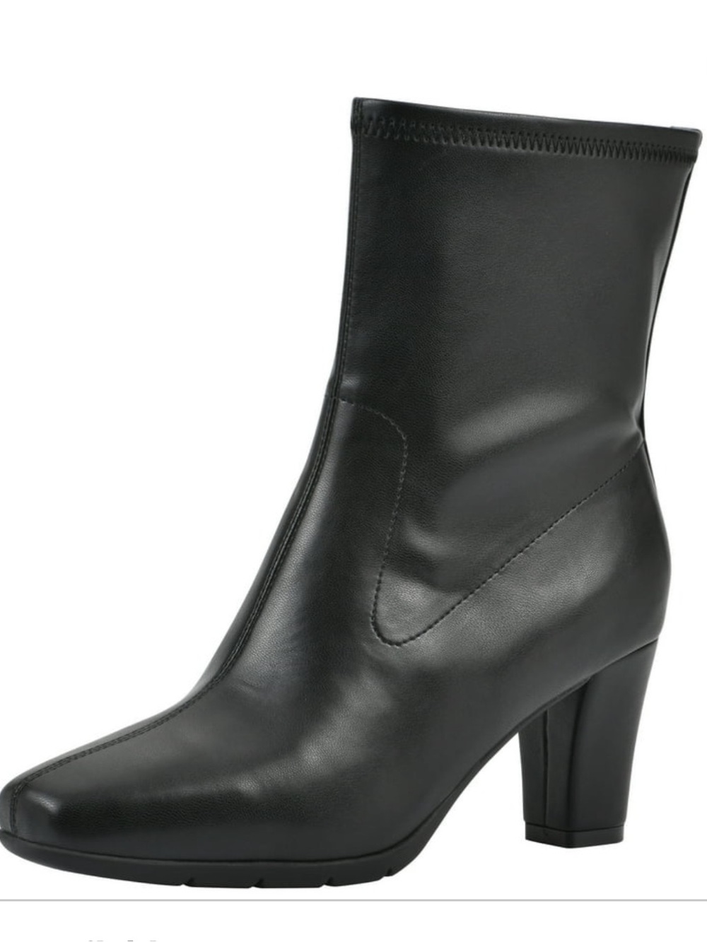 BRAND NEW Aerosoles Comfortable Stretch High Heel Ankle Boot, WideWidth Size 8.5